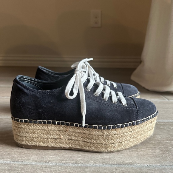 Miu Miu Platform Espadrille Sneakers - Picture 1 of 5
